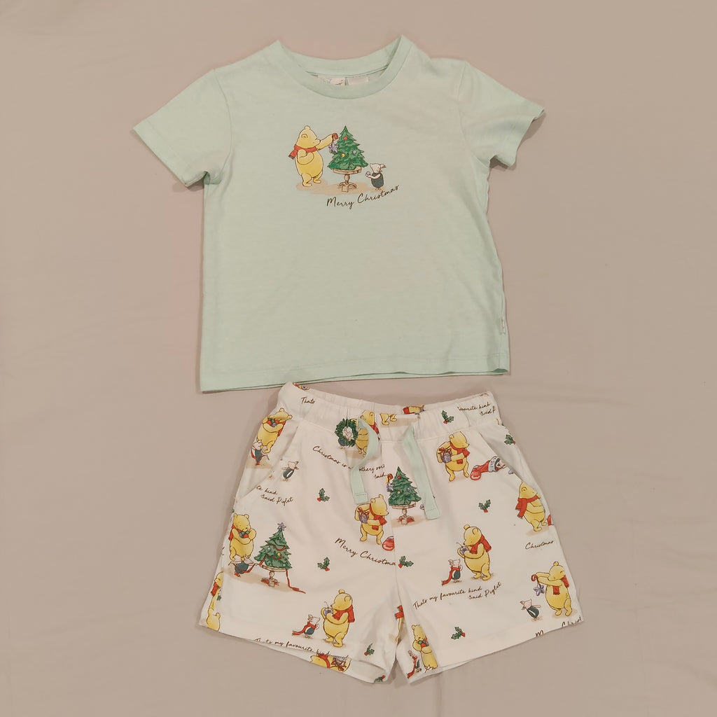PETER ALEXANDER Pyjama Set Size 4 - Winnie the Pooh Christmas