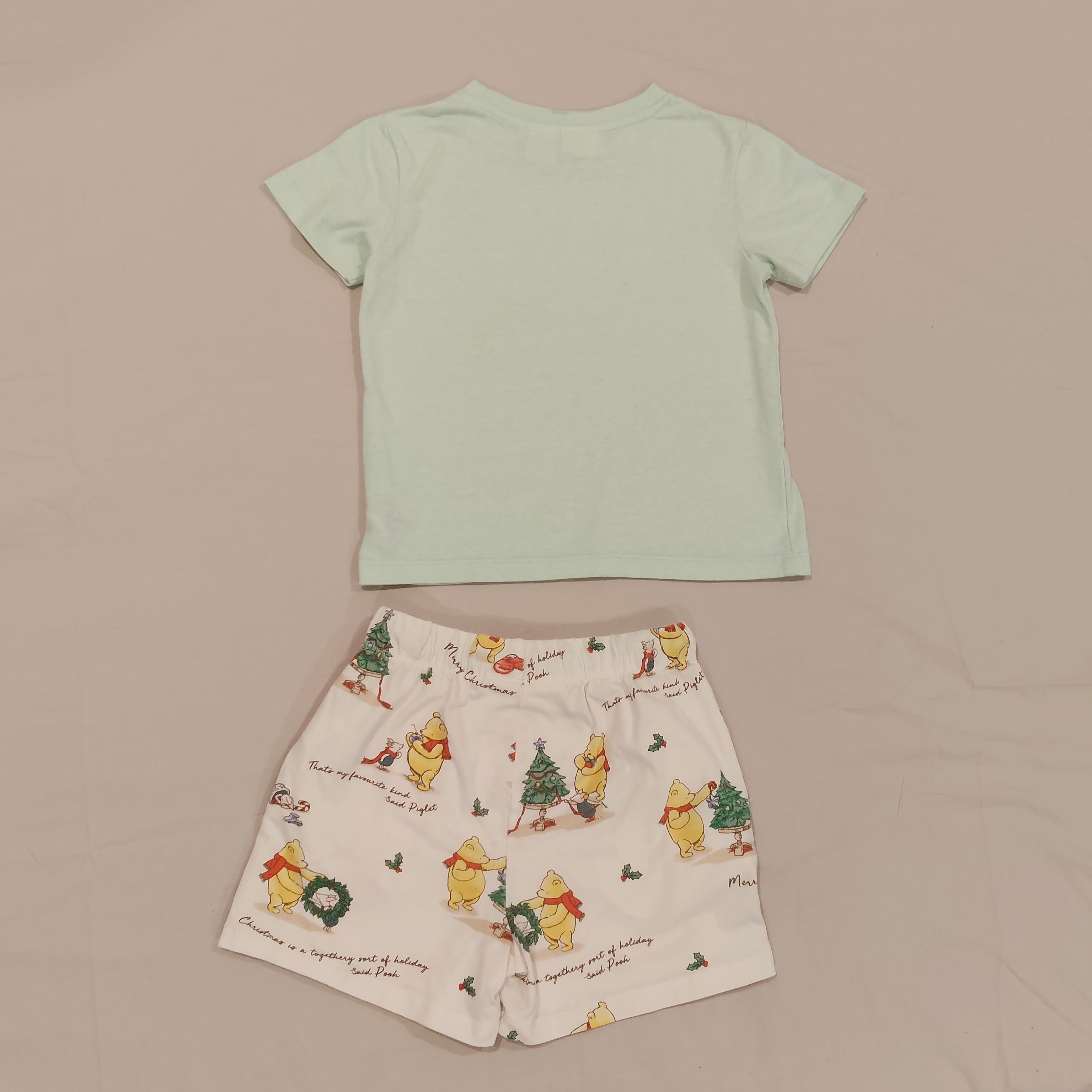 PETER ALEXANDER Pyjama Set Size 4 - Winnie the Pooh Christmas