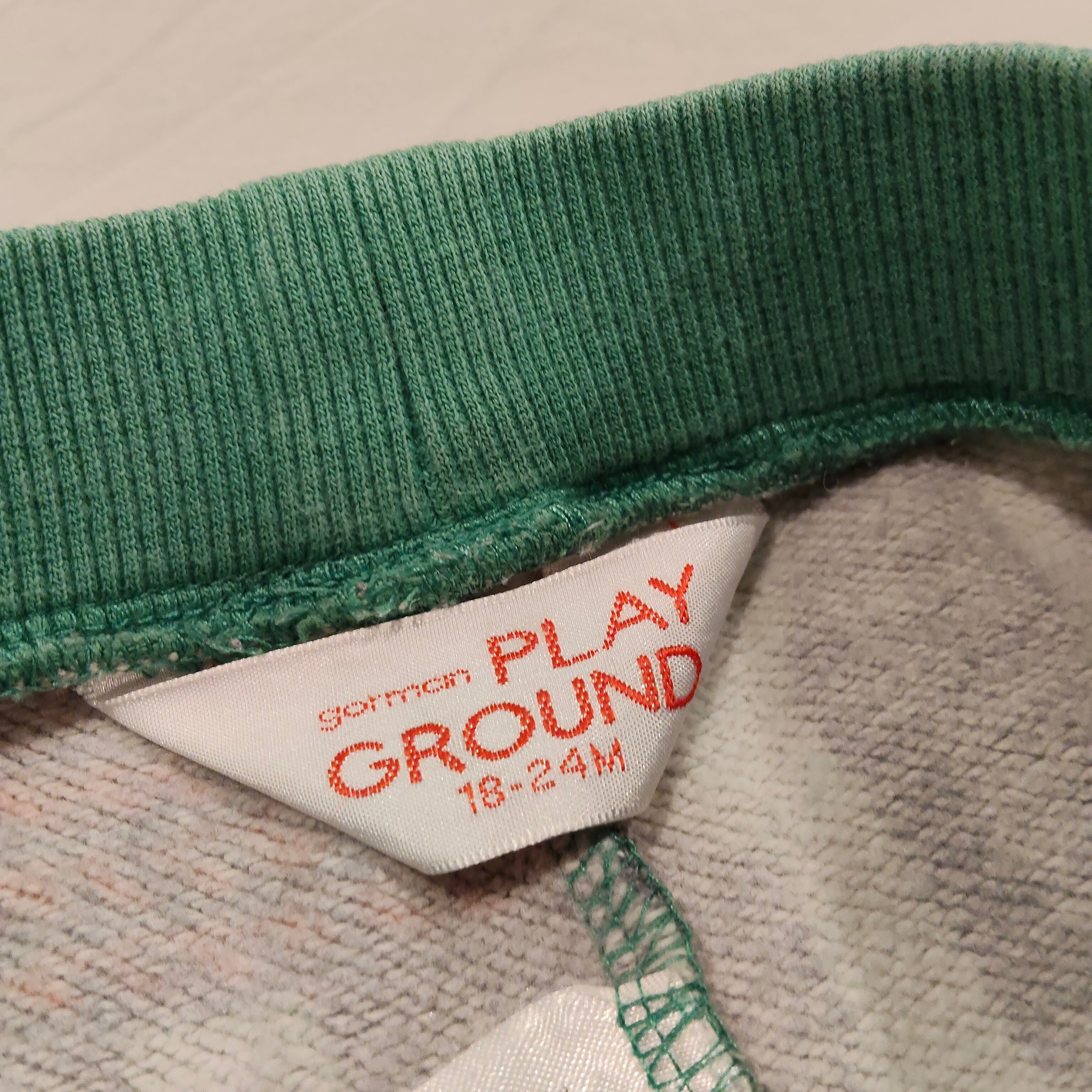 GORMAN Playground track pants size 18-24M baby Black Cat Print
