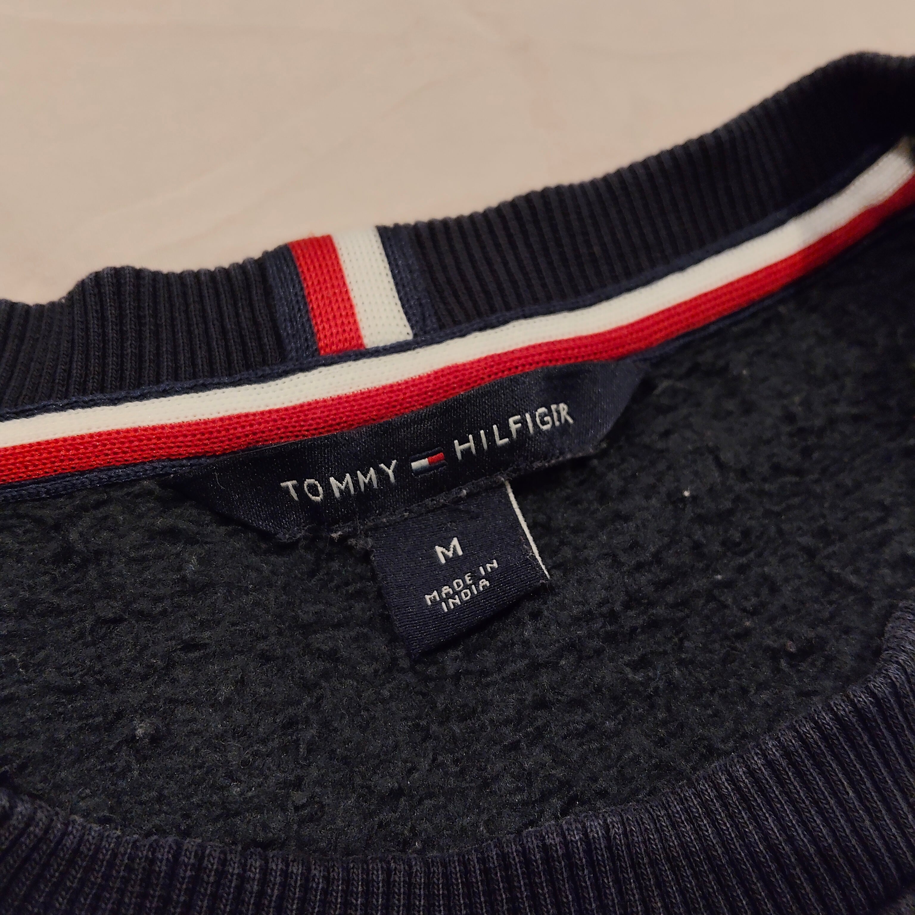 Tommy Hilfiger Crew Neck Jumper size M Mens