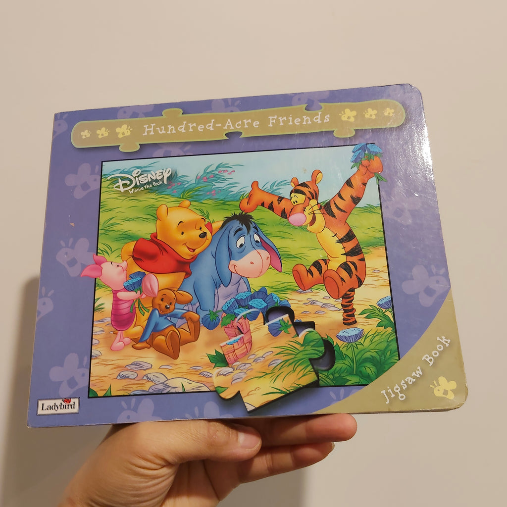 DISNEY Winnie the Pooh "Hundred-Acre Friends" jigsaw BOARDBOOK