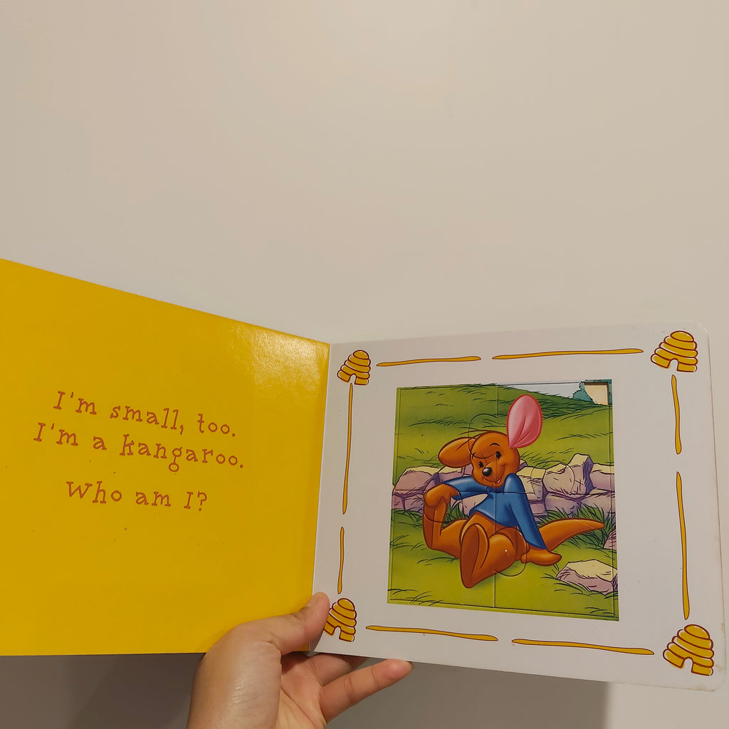 DISNEY Winnie the Pooh "Hundred-Acre Friends" jigsaw BOARDBOOK