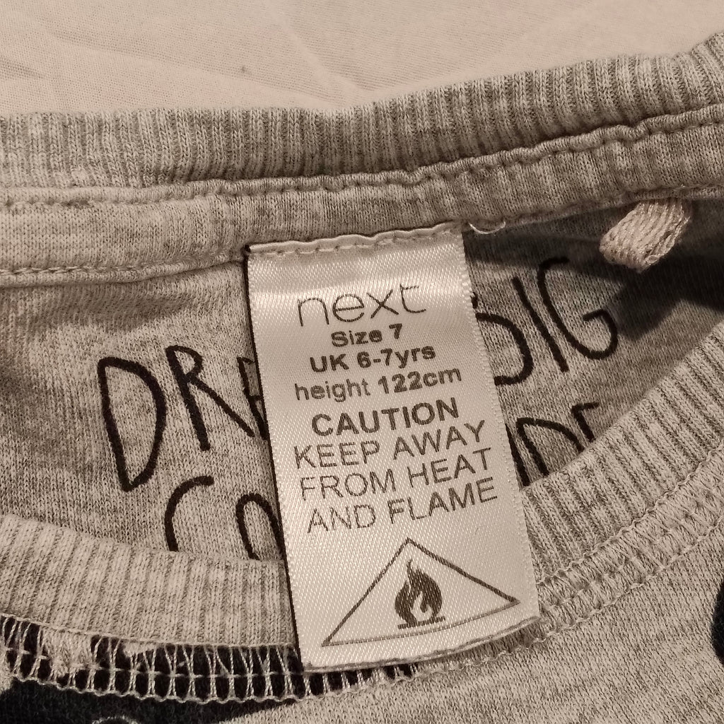 NEXT pyjama set size 6-7Y Boys long sleeve