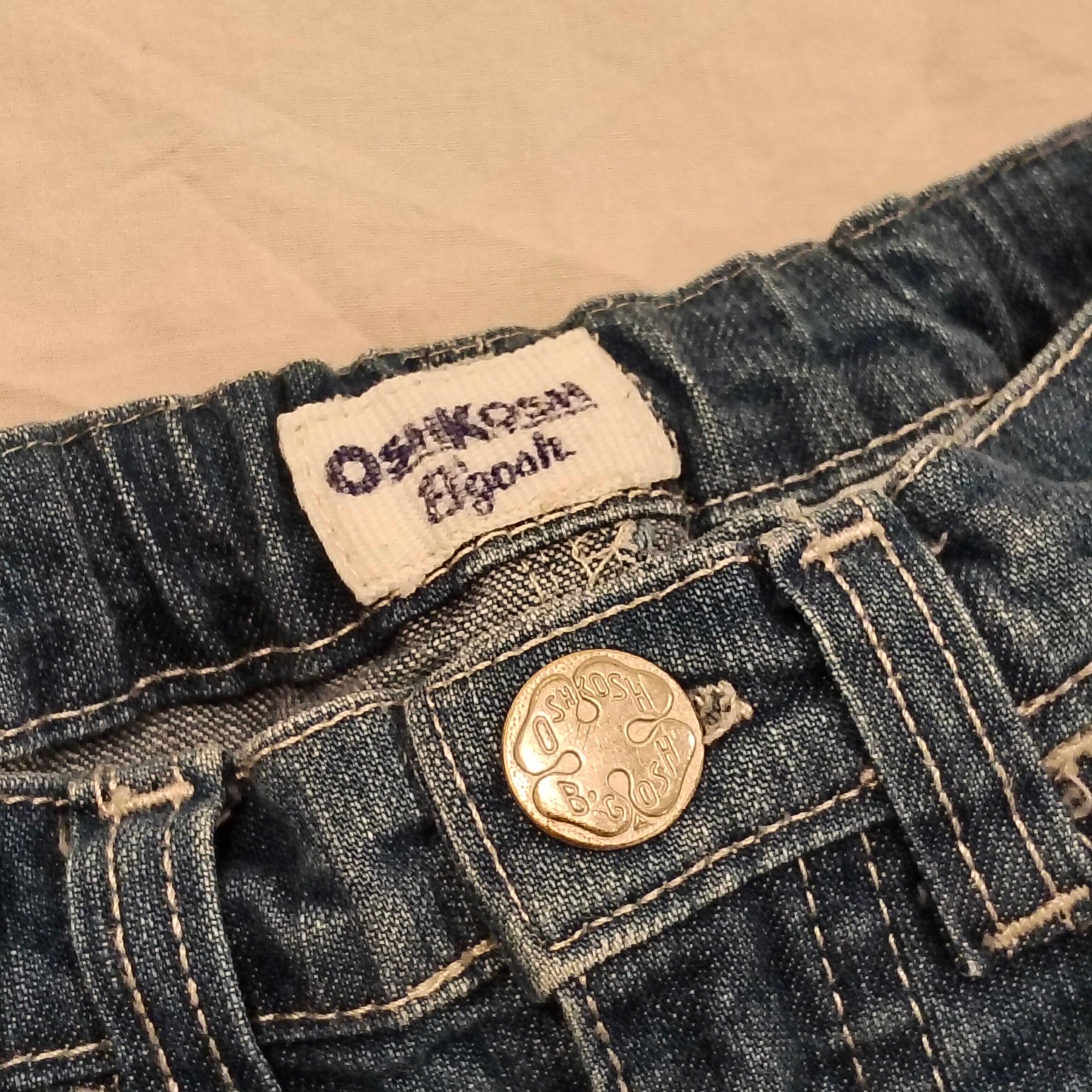 OSHKOSH denim jeans Size S (12-24M) Baby