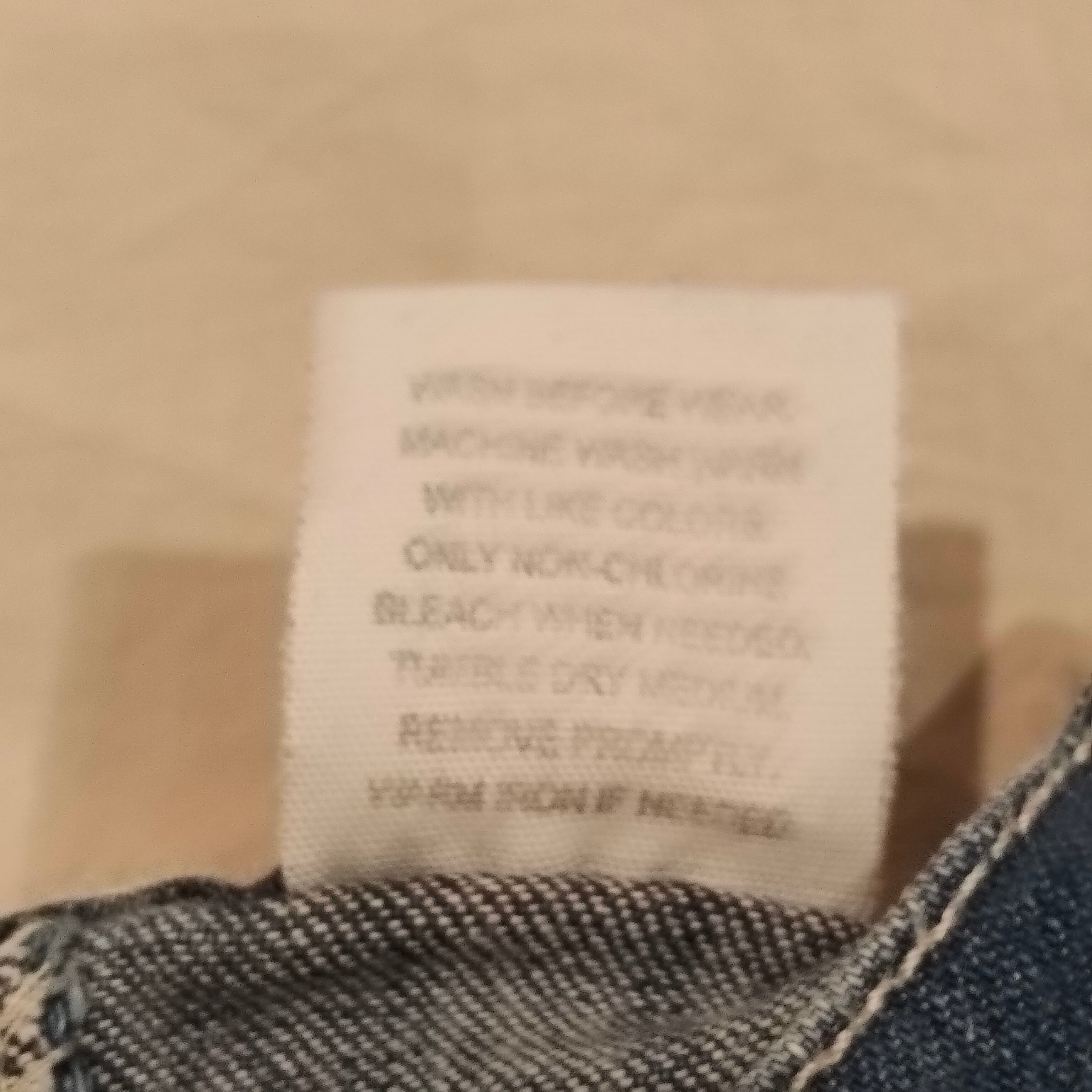 OSHKOSH denim jeans Size S (12-24M) Baby