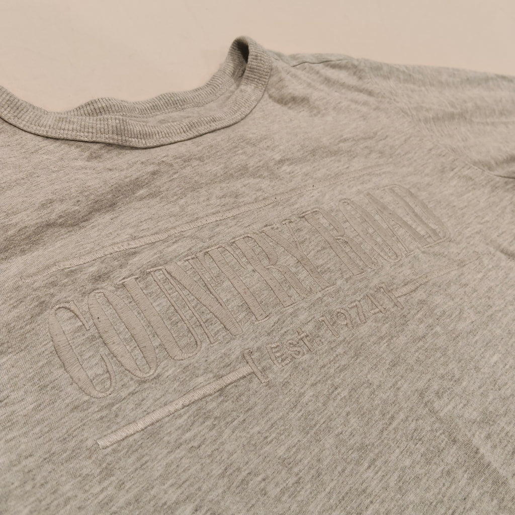 COUNTRY ROAD top size 8yr unisex long sleeve grey