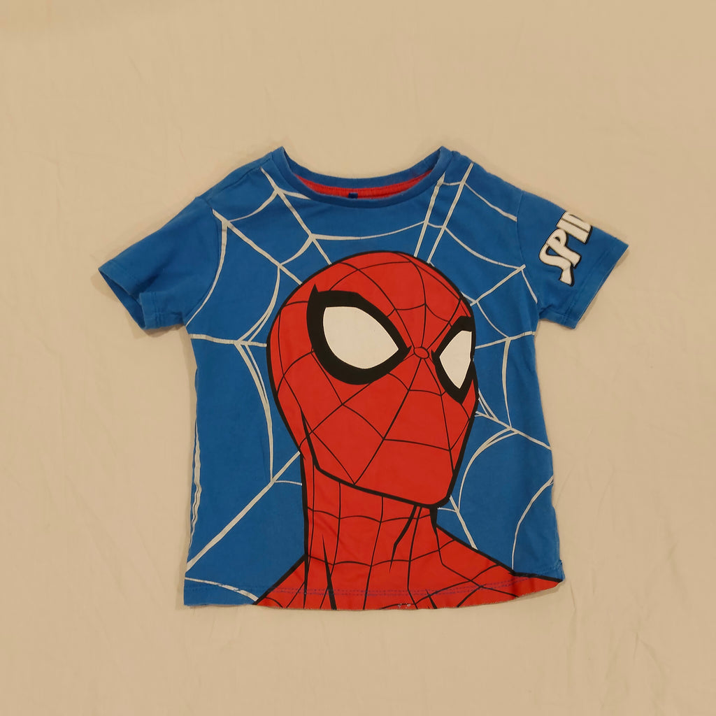 SPIDER MAN top size 3 Boys Short Sleeve