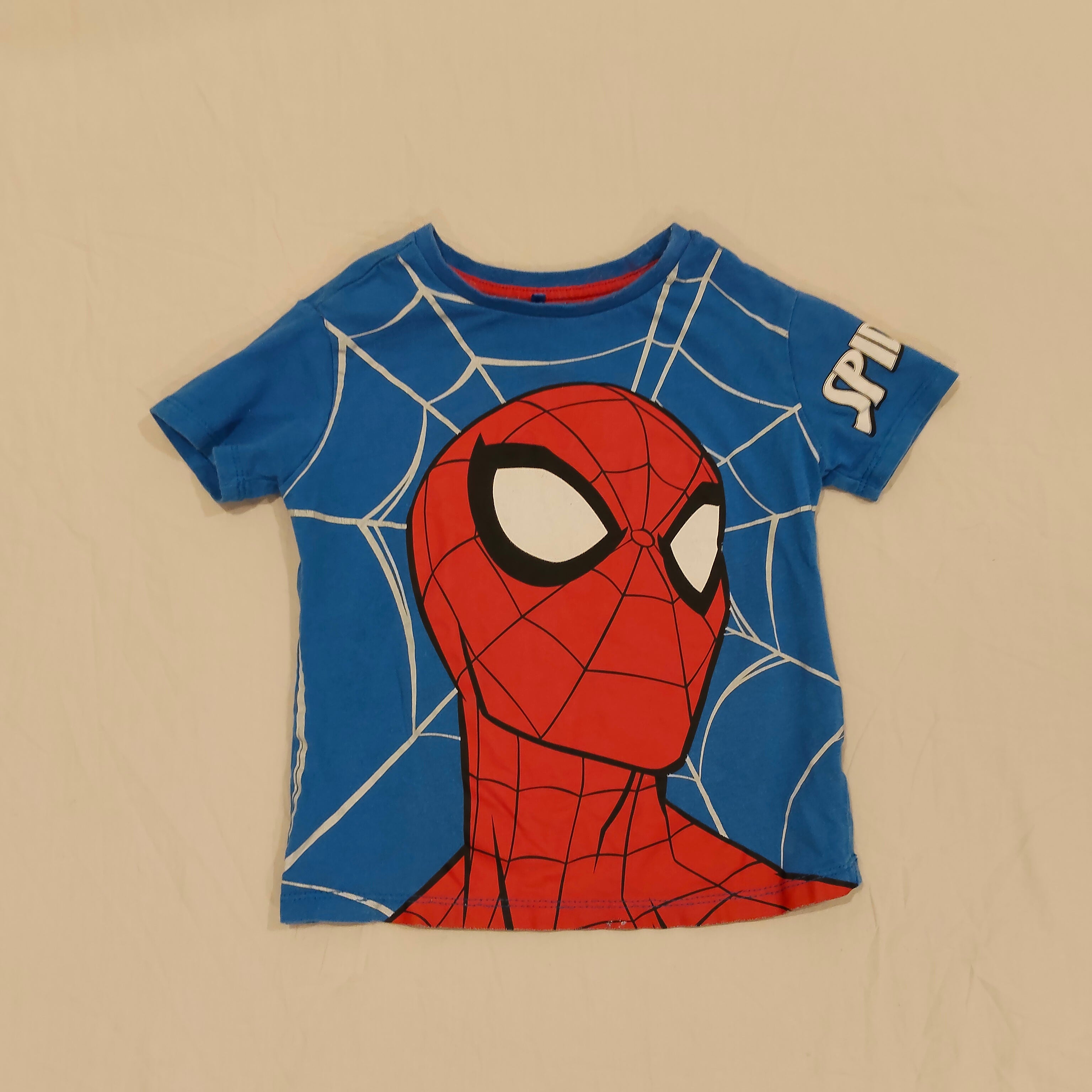 SPIDER MAN top size 3 Boys Short Sleeve