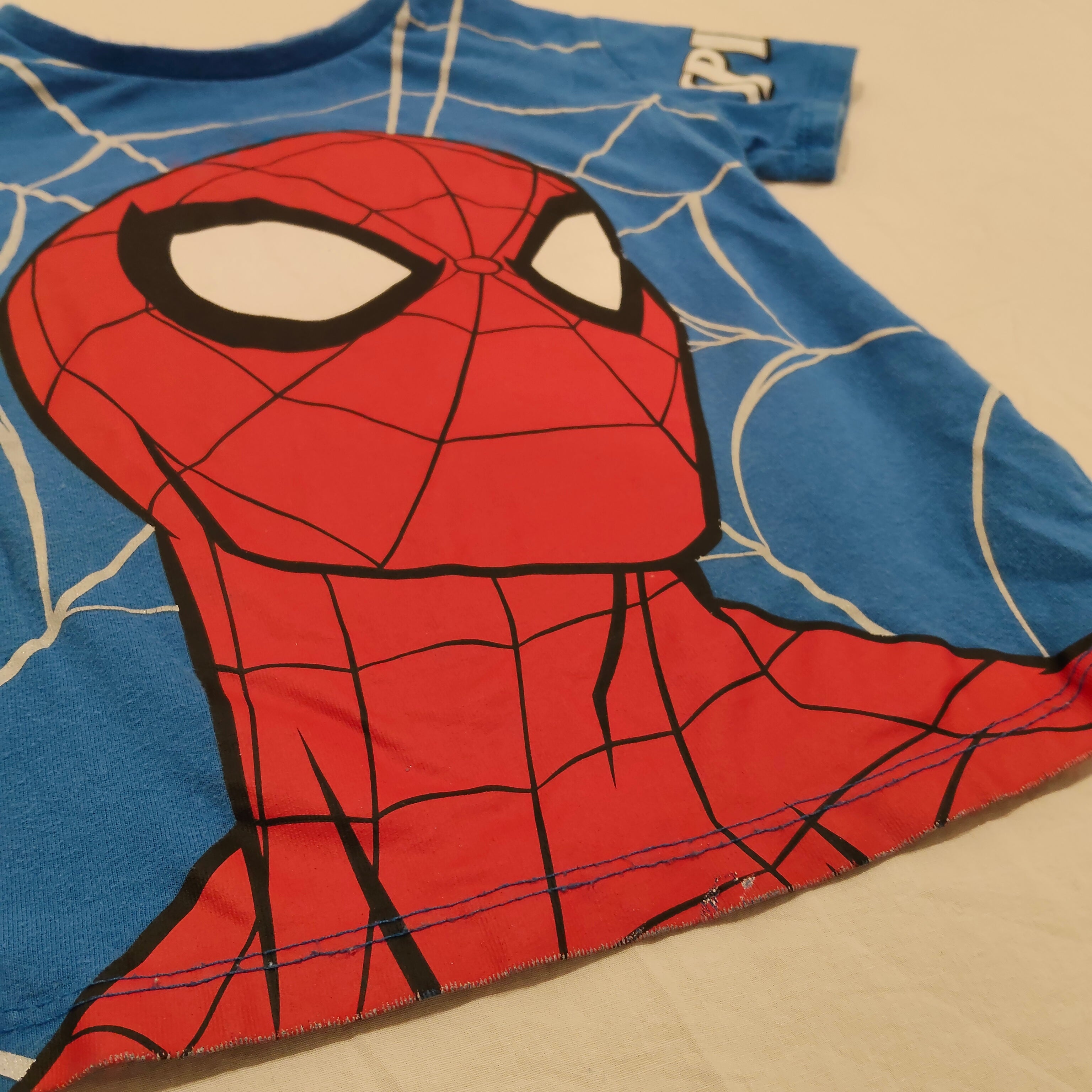 SPIDER MAN top size 3 Boys Short Sleeve