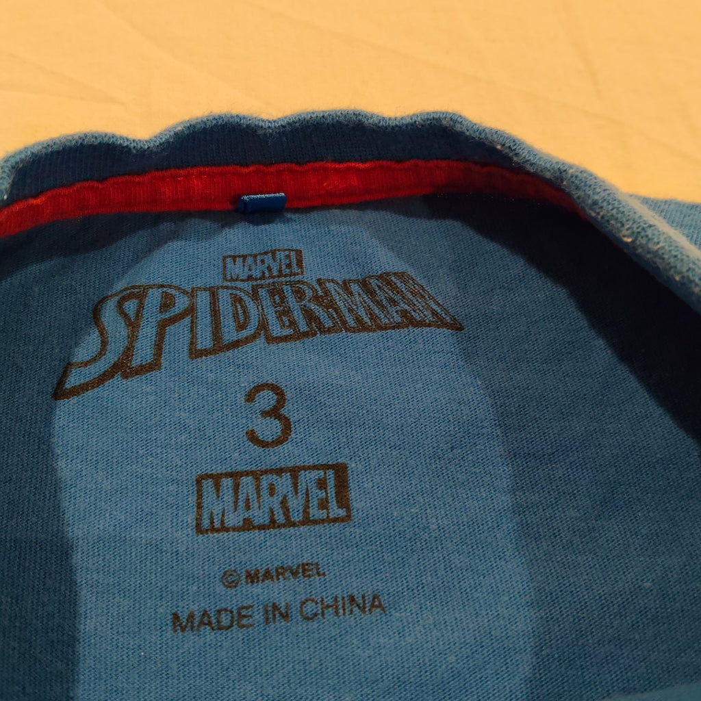 SPIDER MAN top size 3 Boys Short Sleeve