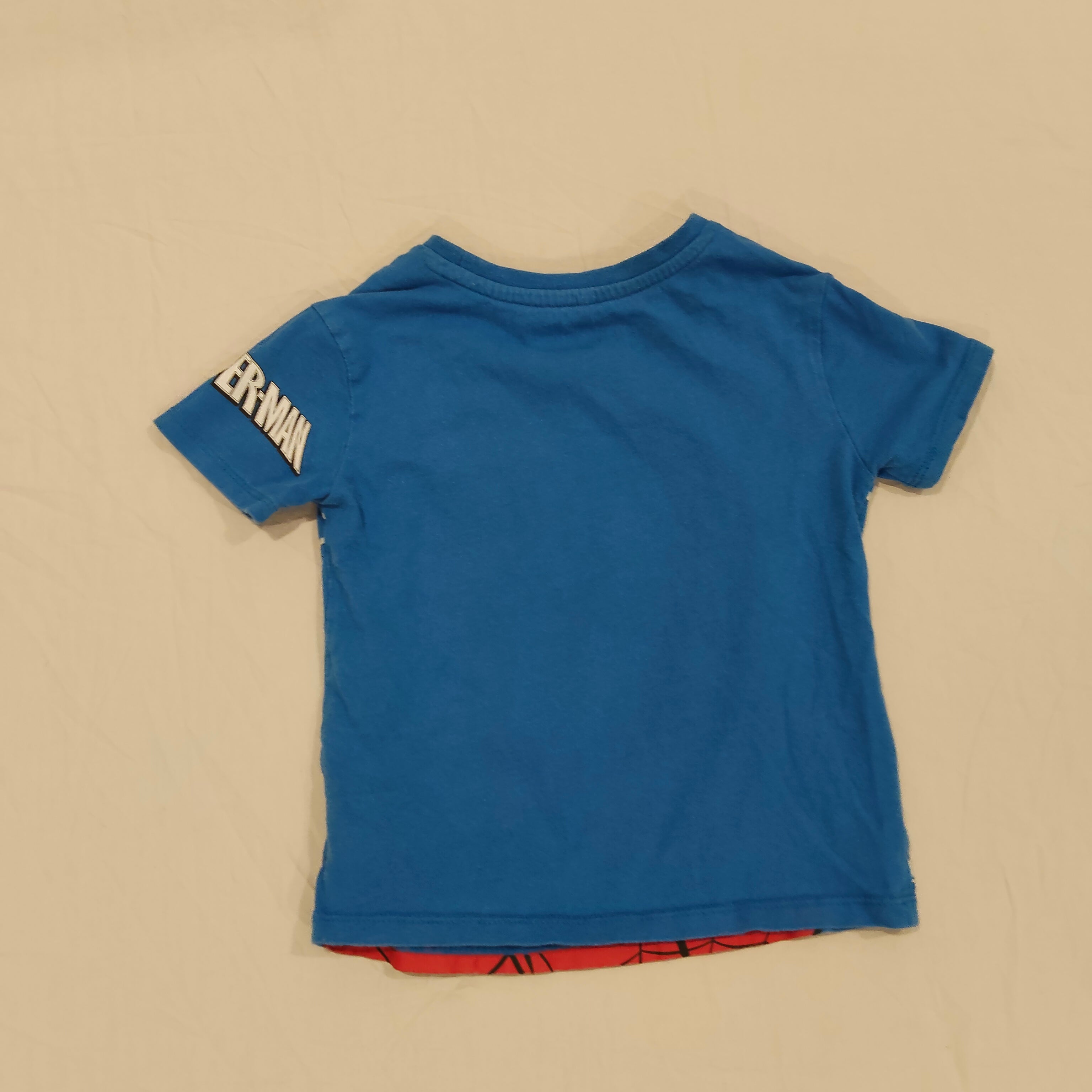 SPIDER MAN top size 3 Boys Short Sleeve