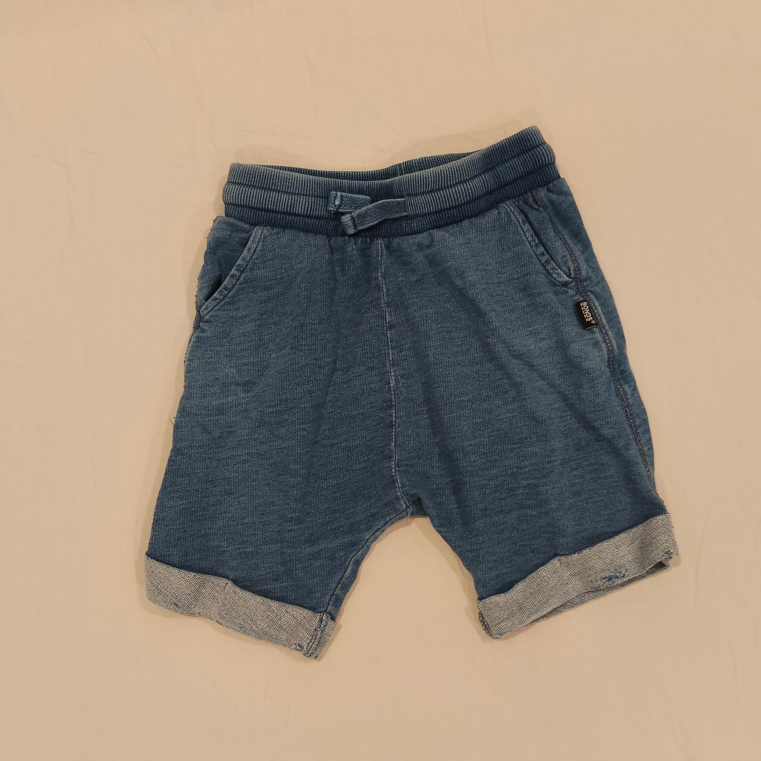 BONDS denim shorts size 4 boys