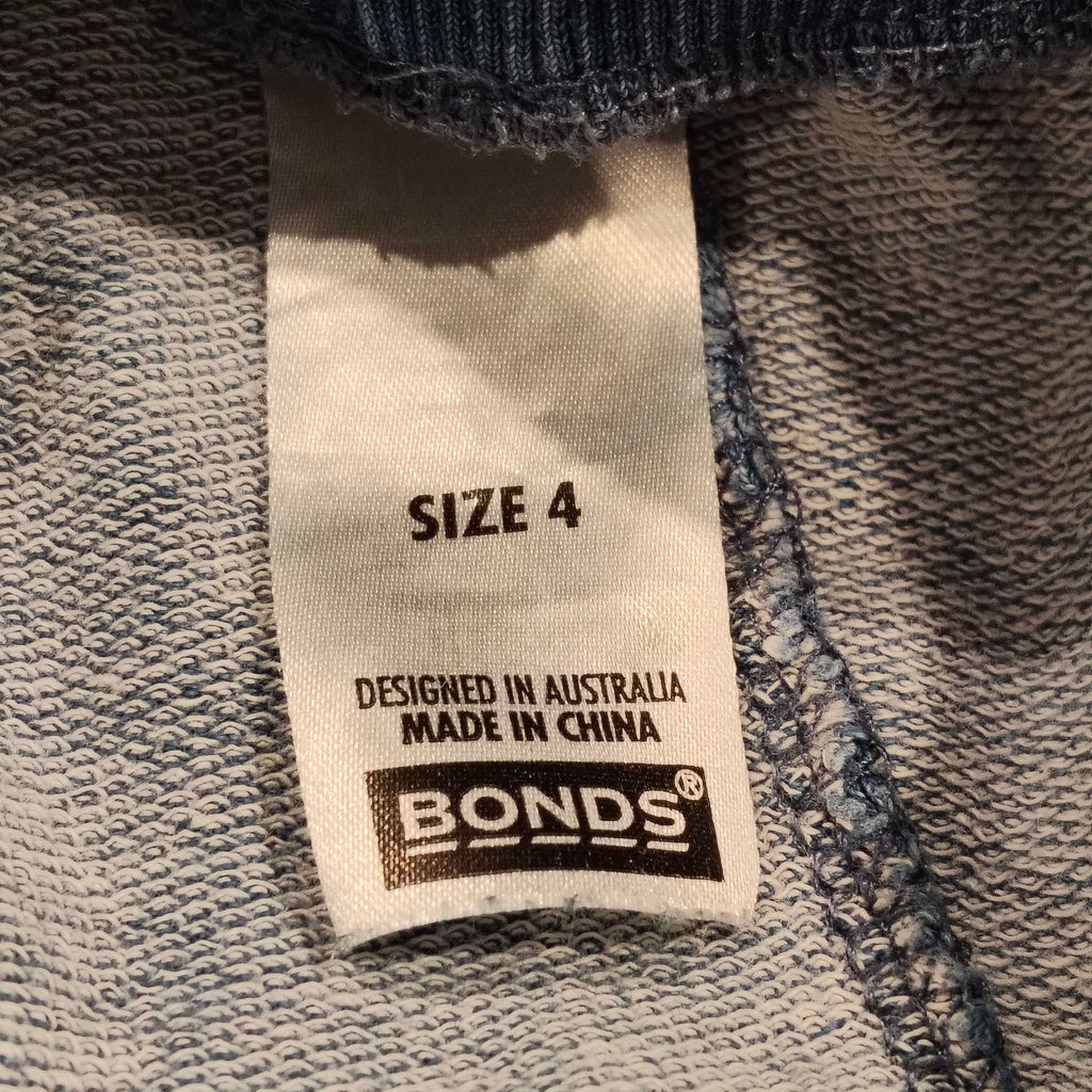 BONDS denim shorts size 4 boys