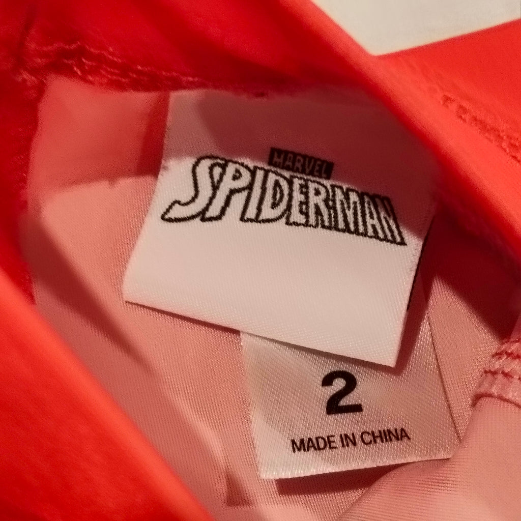 MARVEL Spider Man size 2 Boys Swimsuit