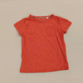 MINI BODEN top size 5-6y girls short sleeve Heart Pocket