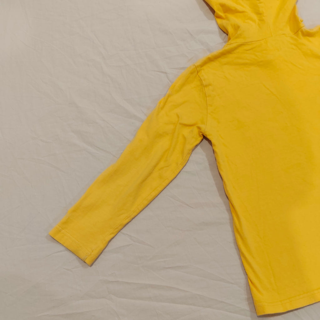 LEGO NINJAGO hoodie top size 9 boys yellow