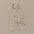 PUMPKIN PATCH Knit Overall Size 3-6M Baby Teddy Bear