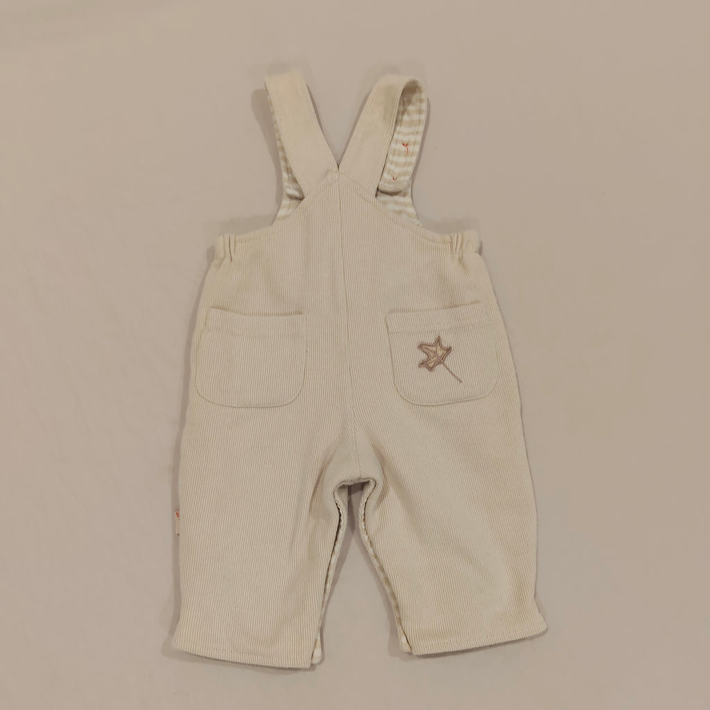 PUMPKIN PATCH Knit Overall Size 3-6M Baby Teddy Bear