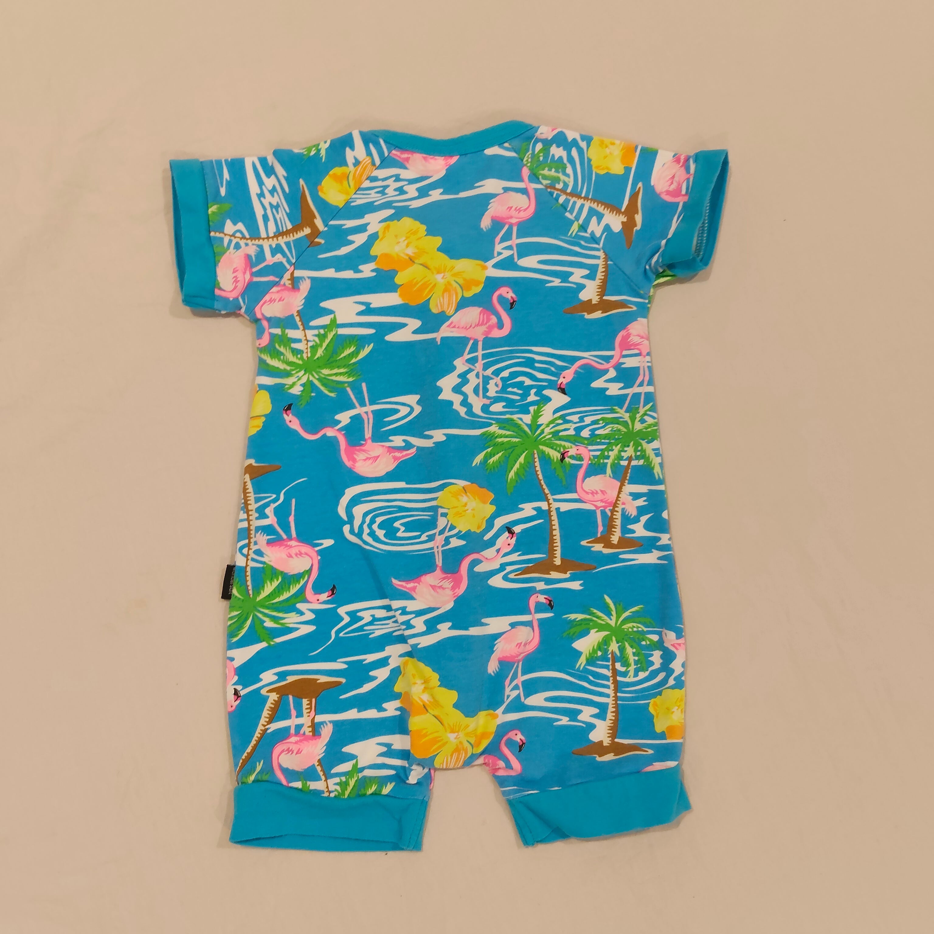 BONDS romper size 6-12M Baby Flamingo