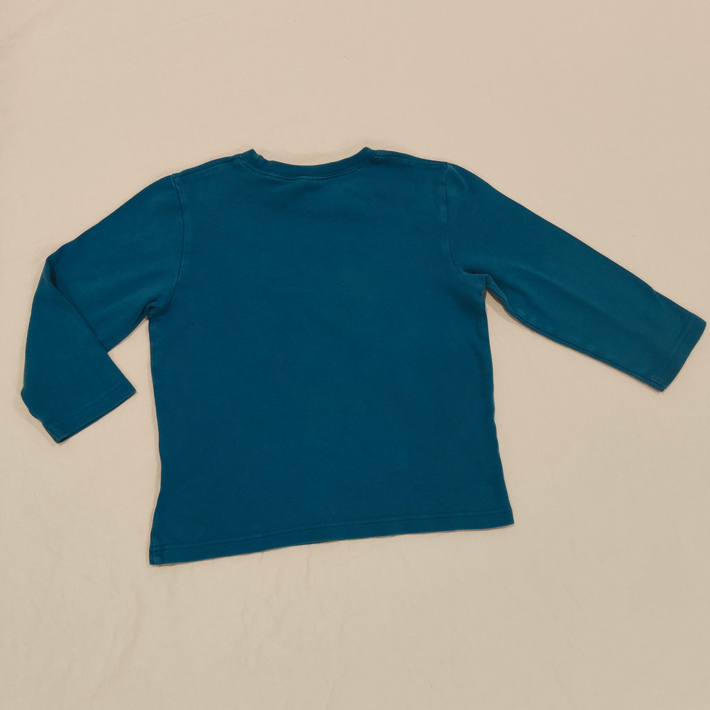 DISNEY Mickey Mouse top size 8 Boys Long Sleeve Blue