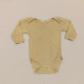 NATURE BABY bodysuit size 6-12M baby yellow stripes - Play Condition