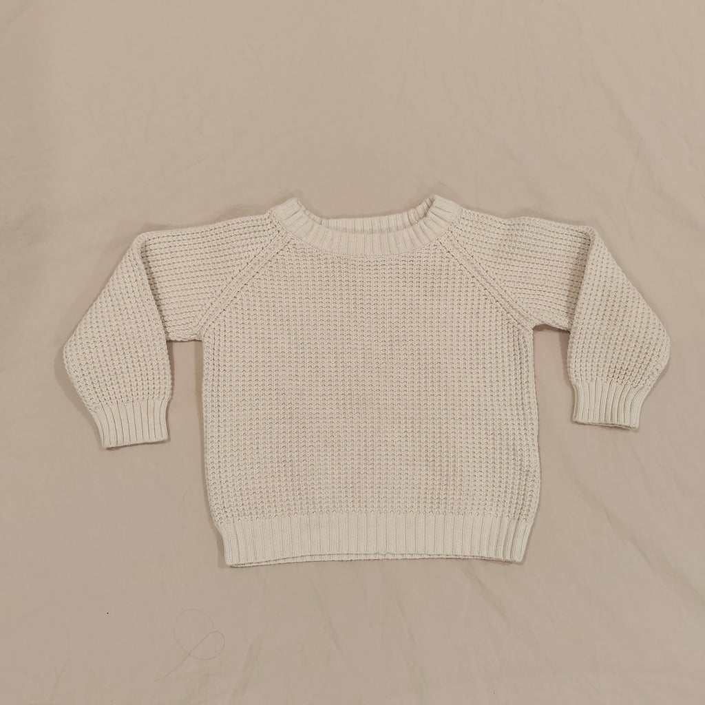 JAMIE KAY knit jumper size 3yrs unisex - off white
