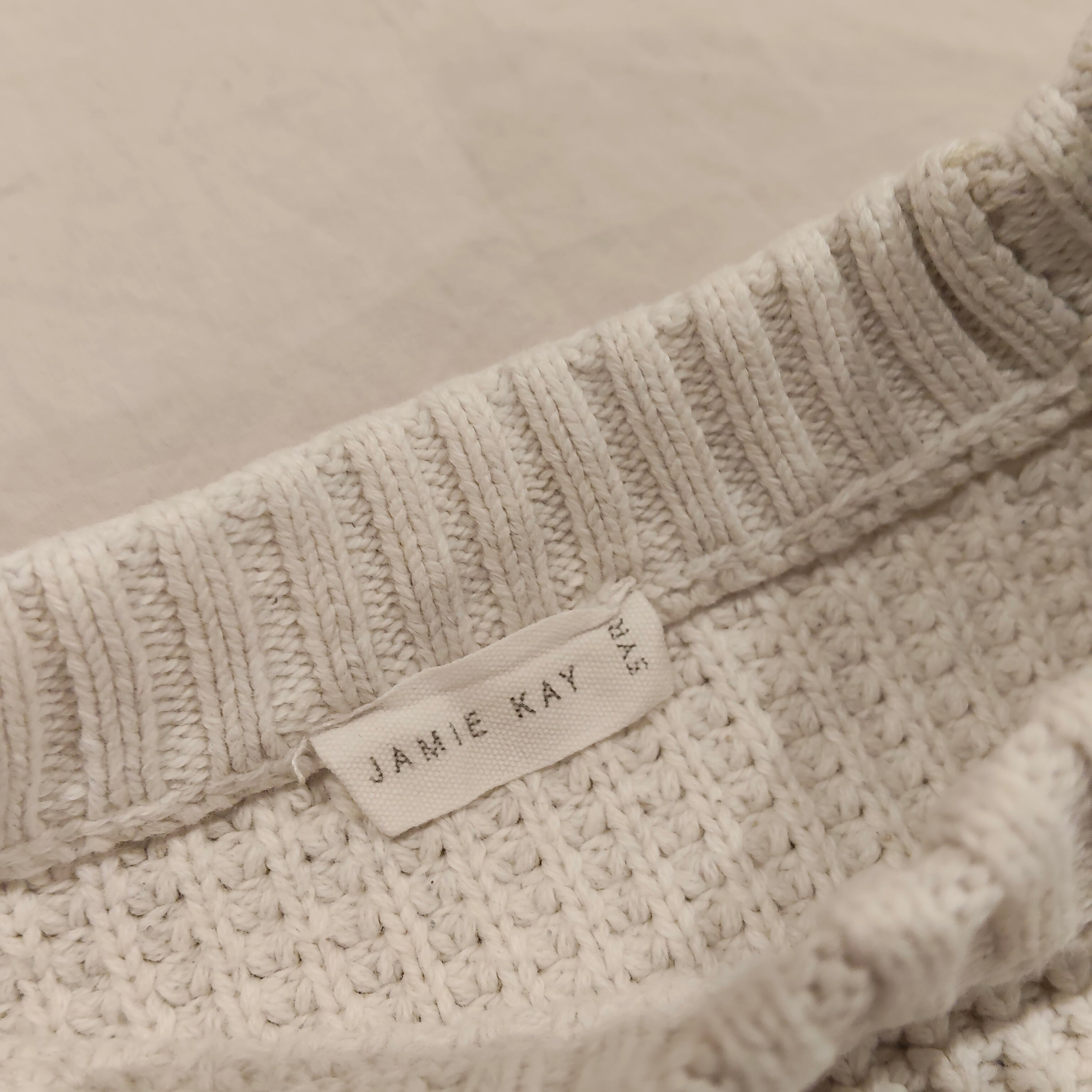 JAMIE KAY knit jumper size 3yrs unisex - off white