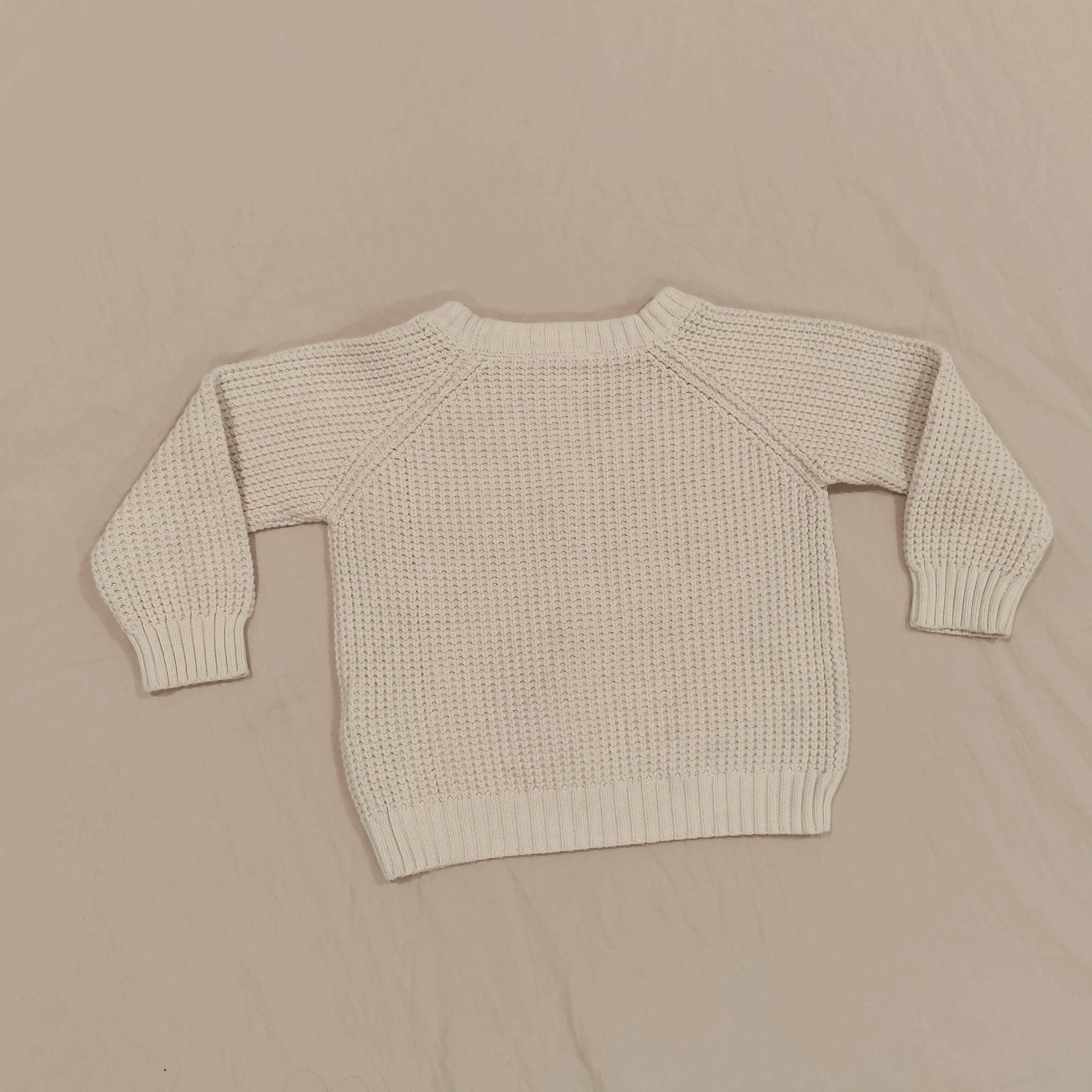 JAMIE KAY knit jumper size 3yrs unisex - off white