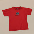 QUIKSILVER tee size 4 boys Red short sleeve