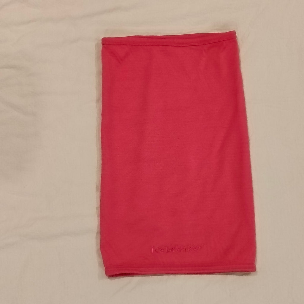 ICEBREAKER 100% merino neck warmer pink