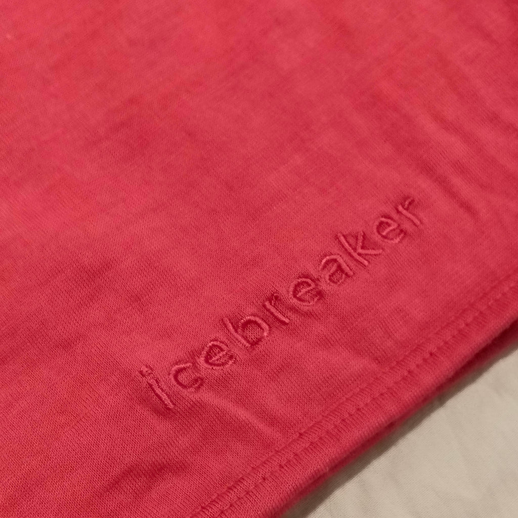 ICEBREAKER 100% merino neck warmer pink