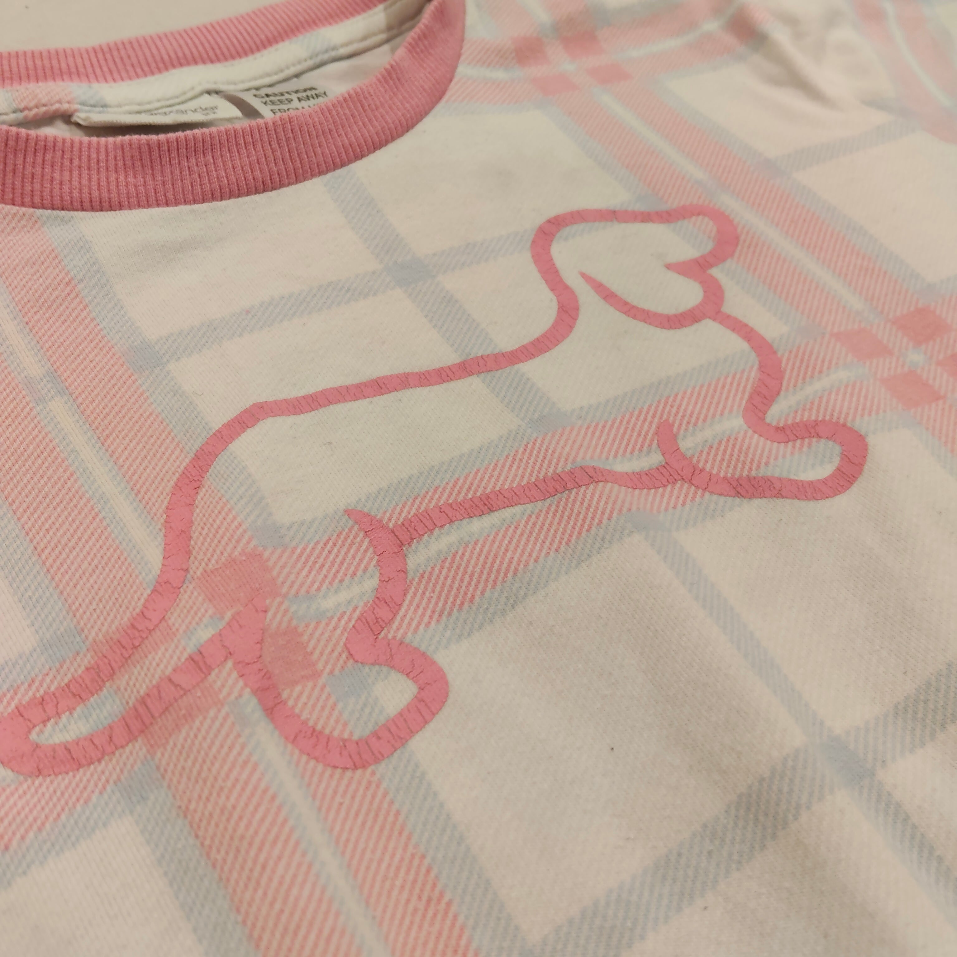 PETER ALEXANDER Pyjama Top Size 8 Long Sleeve Girls