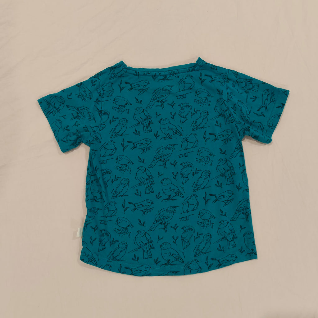 Little Yellow Bird top Size 4yrs Short Sleeve Organic Cotton
