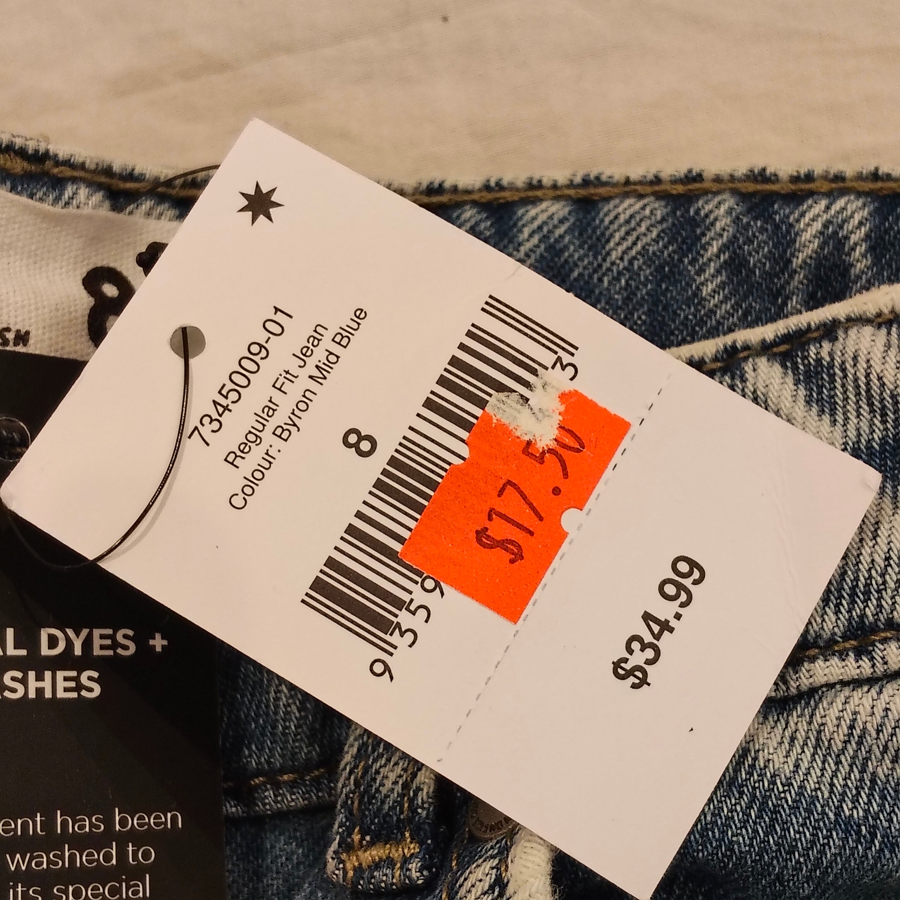 New COTTON ON Kids Jeans Size 8yrs
