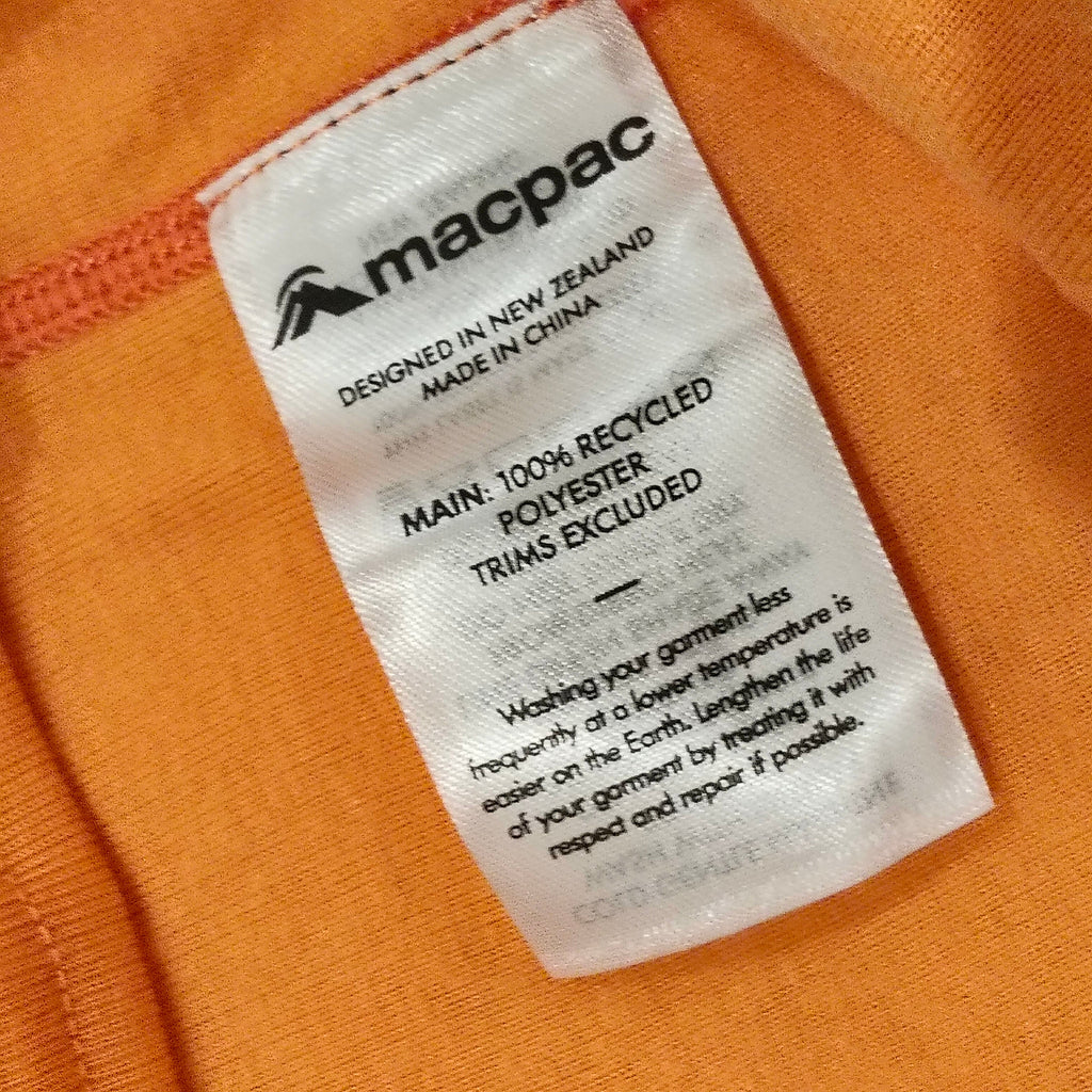 MACPAC Top Size 12Yrs Orange Long Sleeve