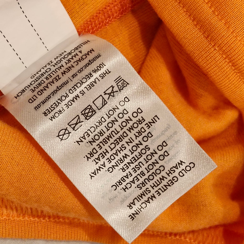 MACPAC Top Size 12Yrs Orange Long Sleeve