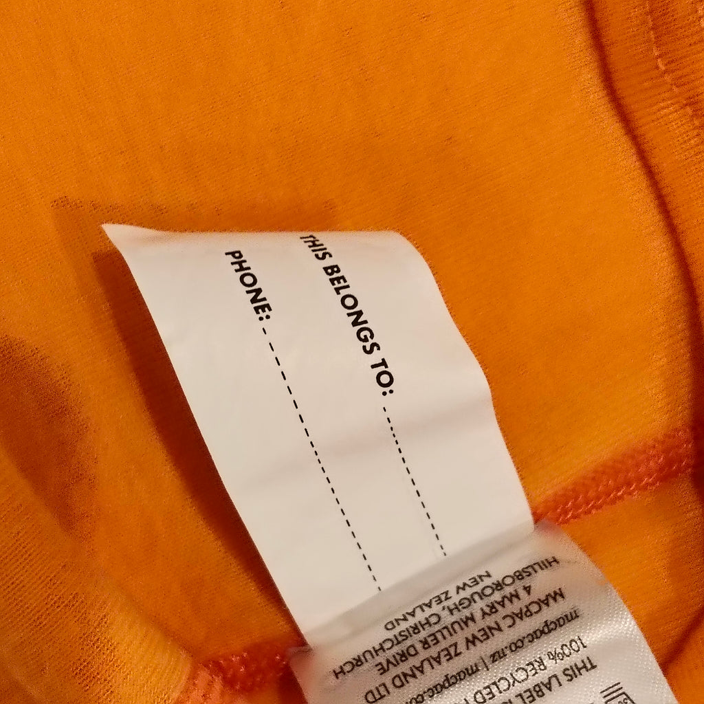 MACPAC Top Size 12Yrs Orange Long Sleeve