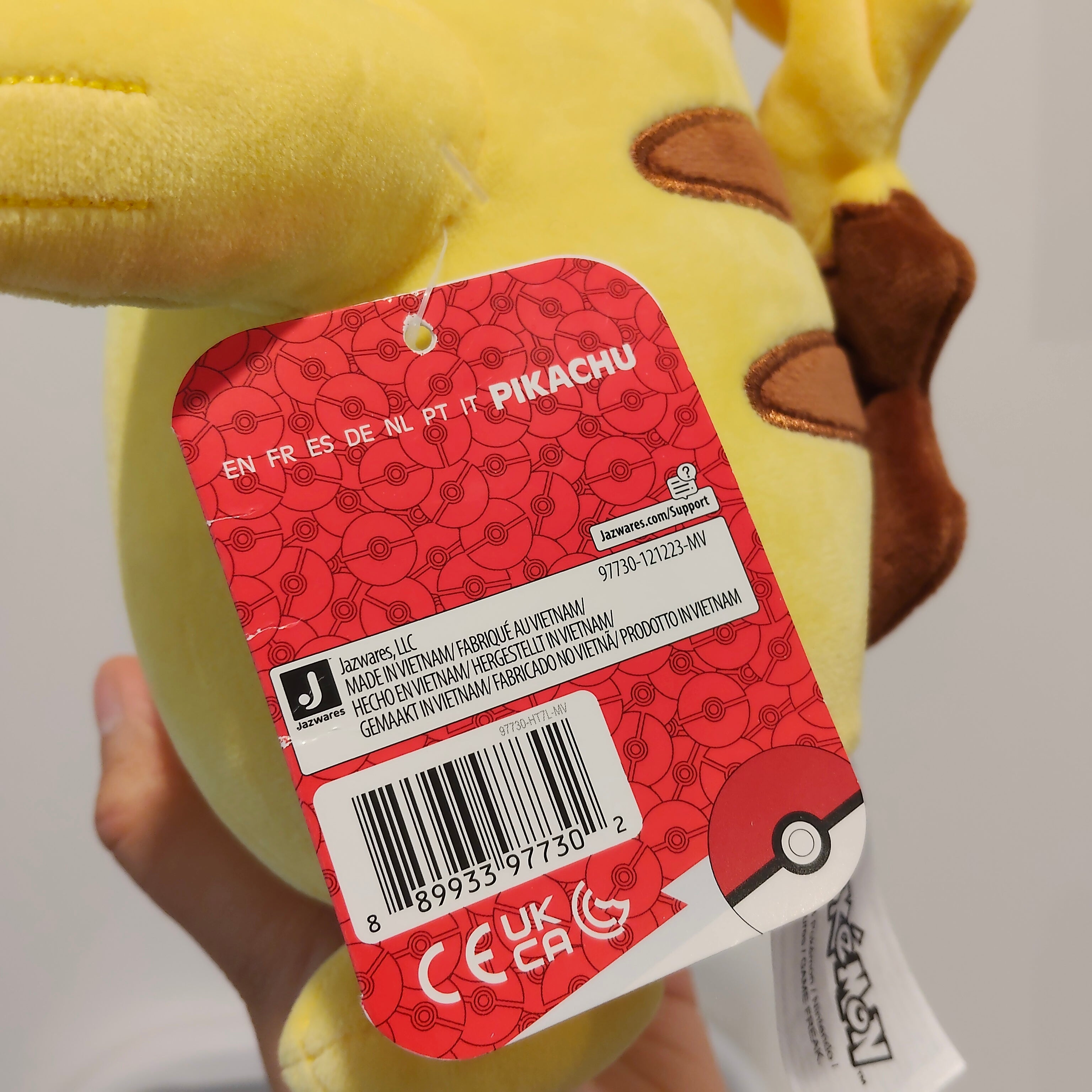 New POKEMON Pikachu plush soft toy 30cm