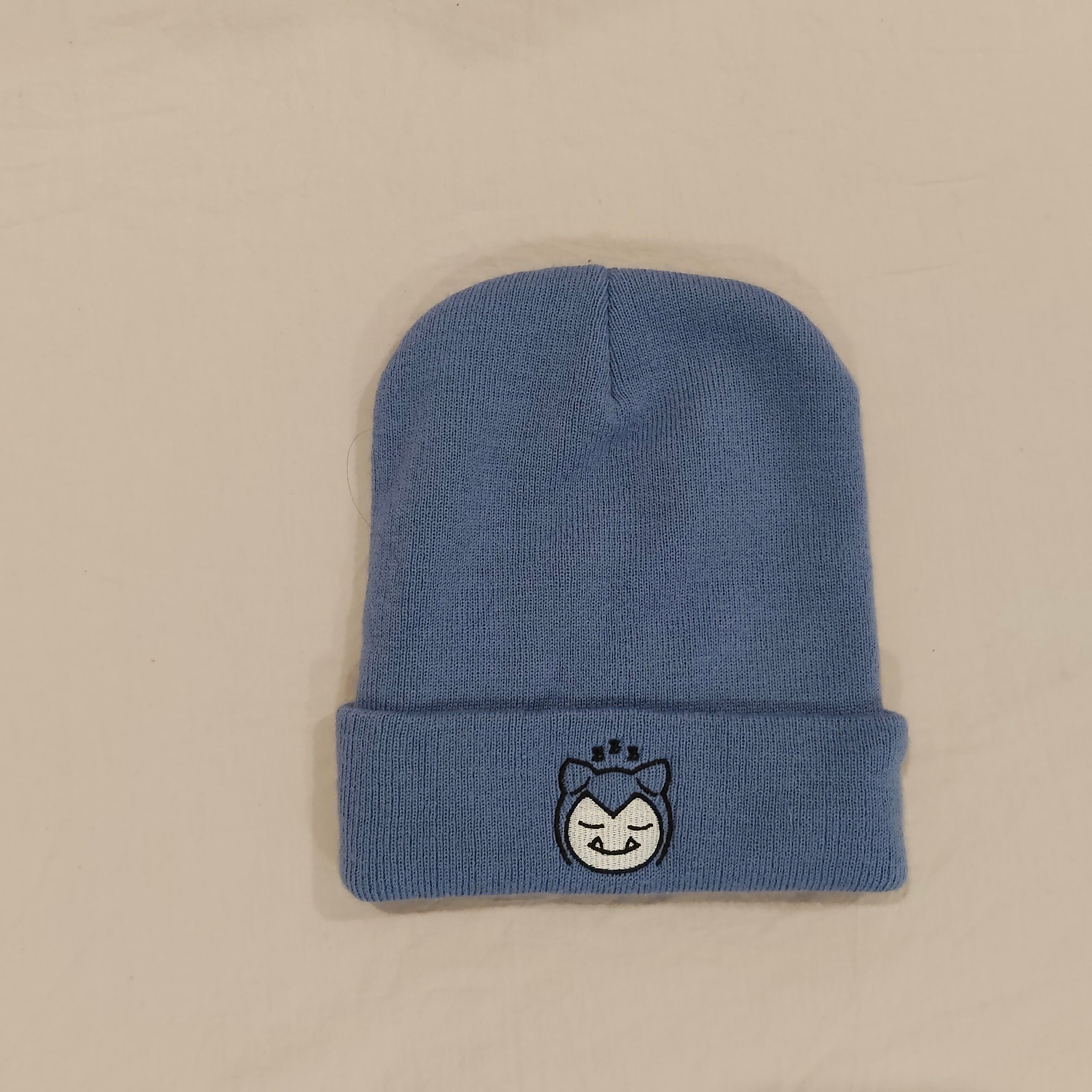 POKEMON Knit Beanie Snolax Blue Size 4-9yrs