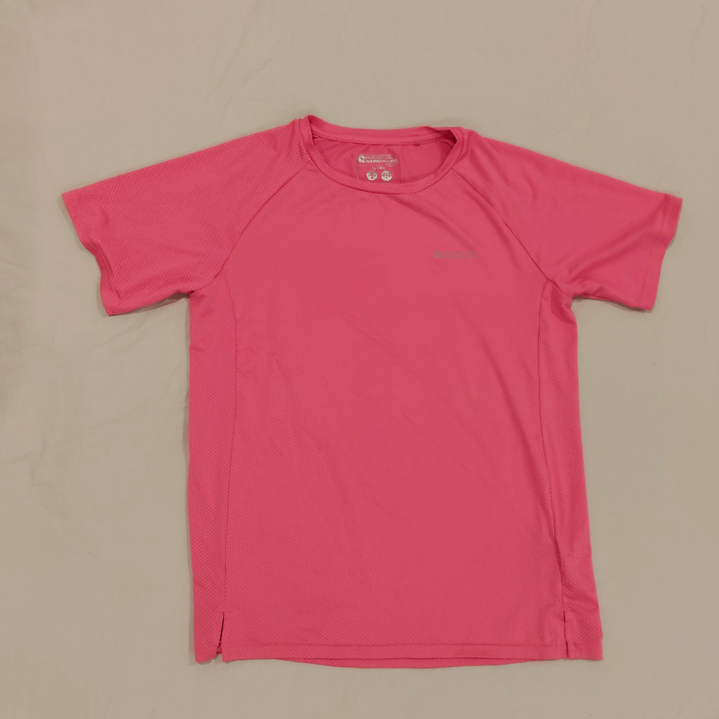 MOUNTAIN WAREHOUSE Top Size 13Yrs Girls Short Sleeve Pink