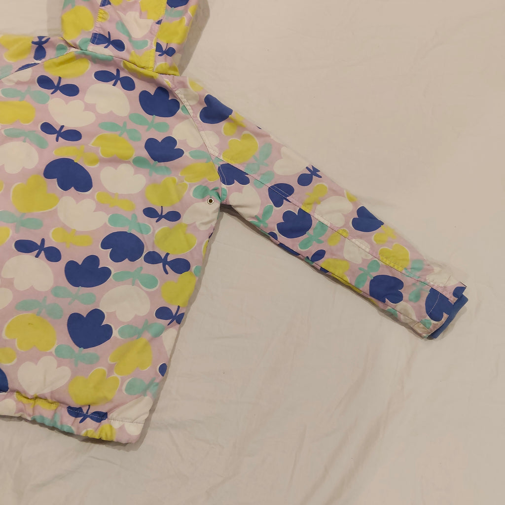 MINI BODEN colourful hooded rain jacket Size 7-8Yrs Girls