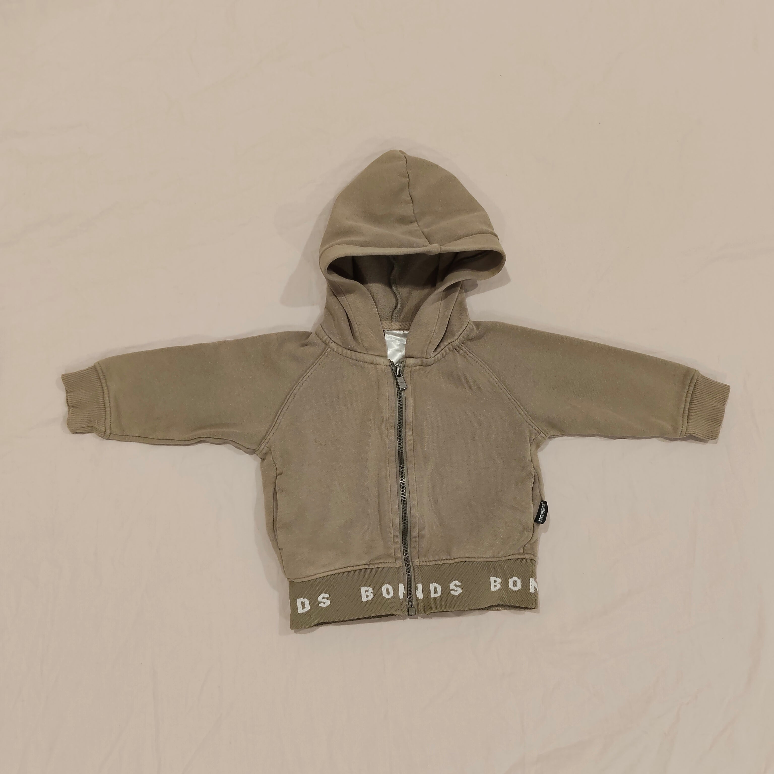 BONDS Zip Hoodie Size 6-12M Baby