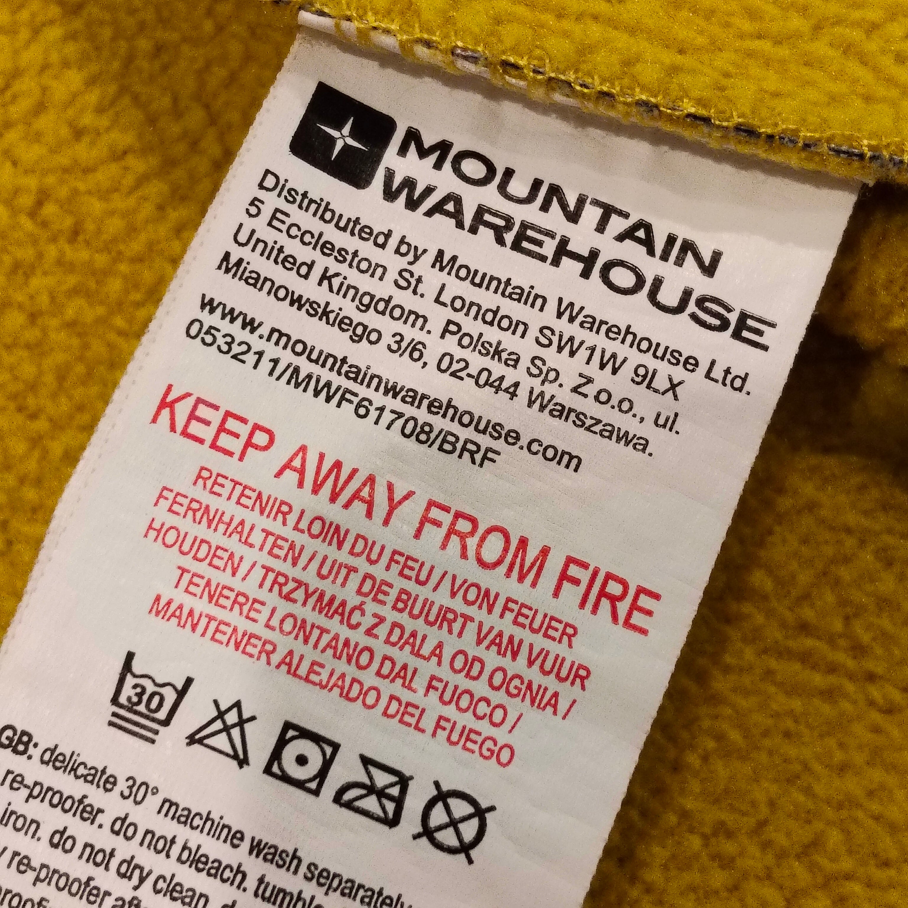 MOUNTAIN WAREHOUSE Exodus Kids Printed Water Resistant Softshell Jacket Size 9-10Yrs