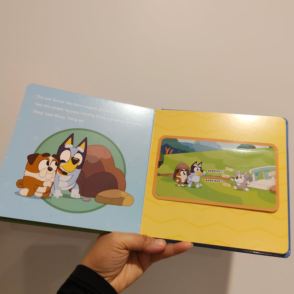 BLUEY Typewriter lift-the-flap BOARDBOOK