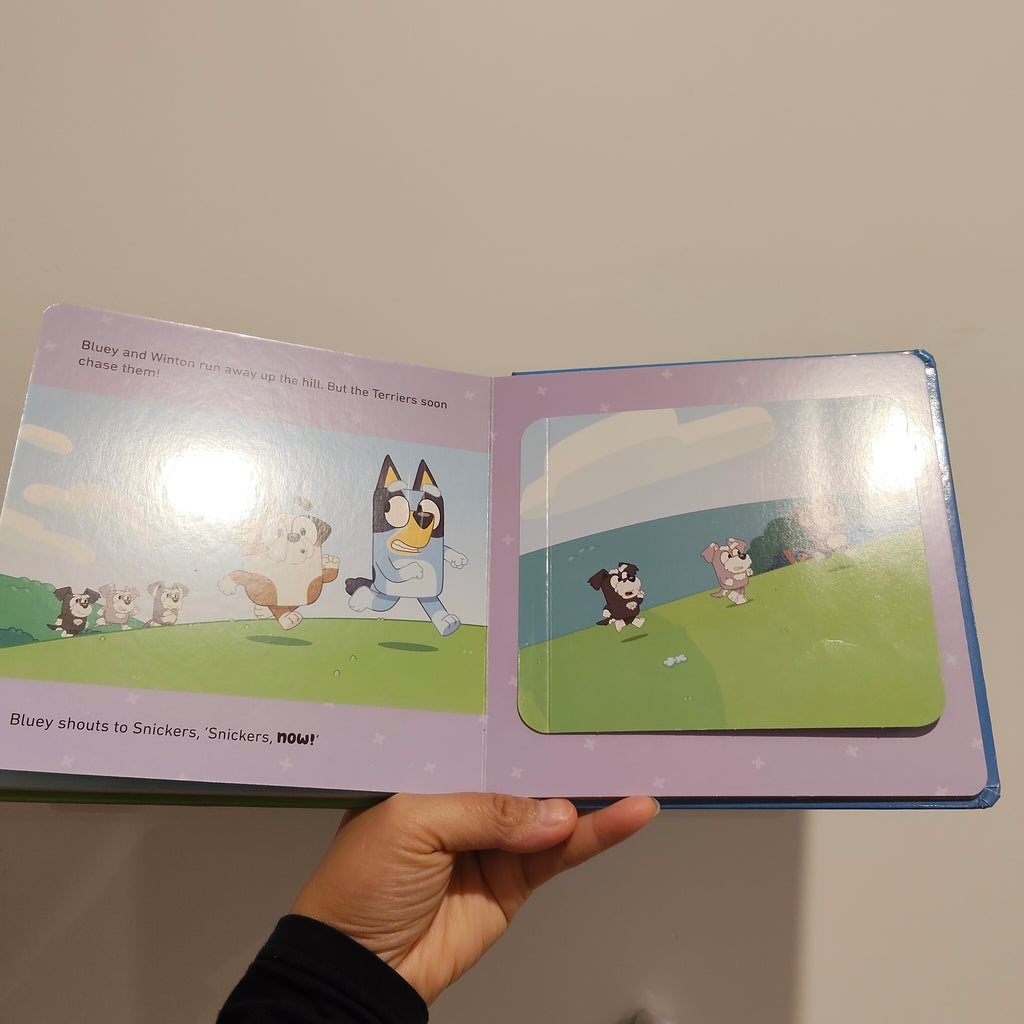 BLUEY Typewriter lift-the-flap BOARDBOOK