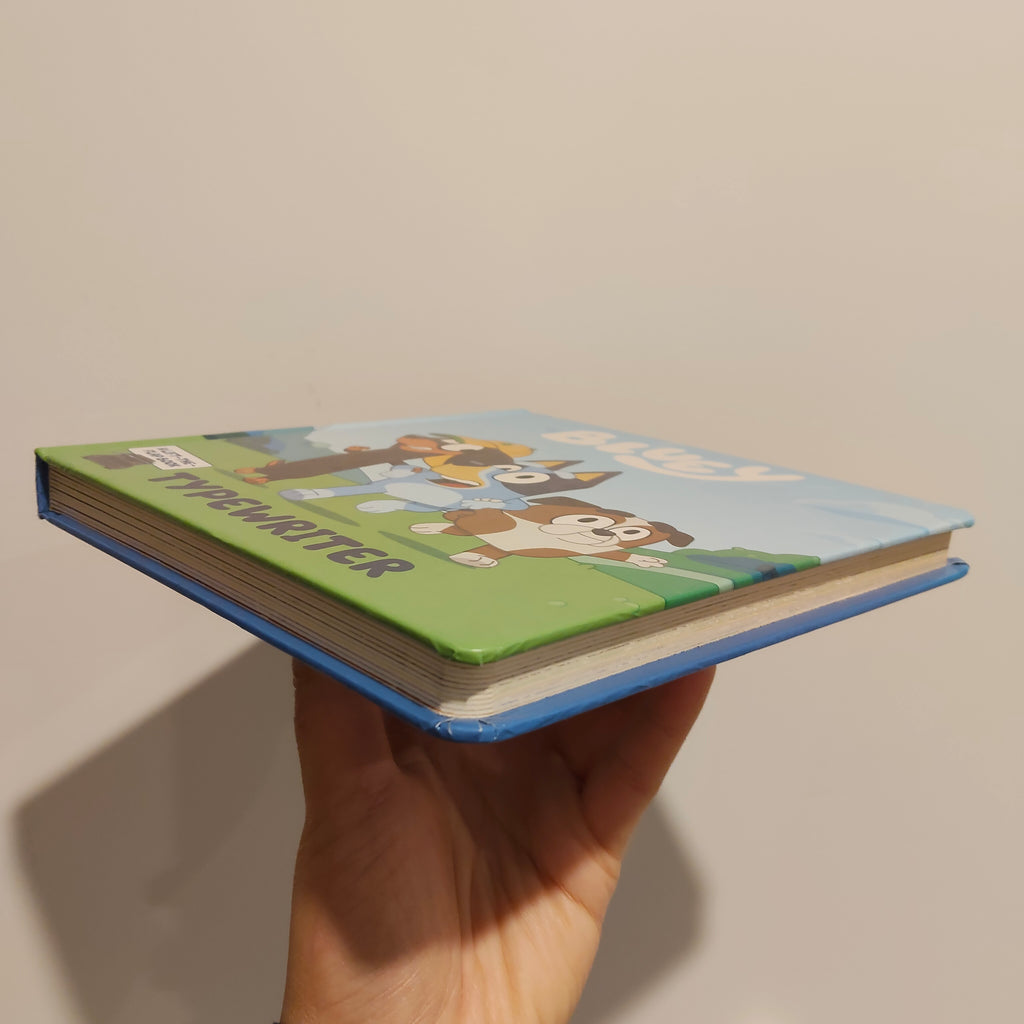 BLUEY Typewriter lift-the-flap BOARDBOOK