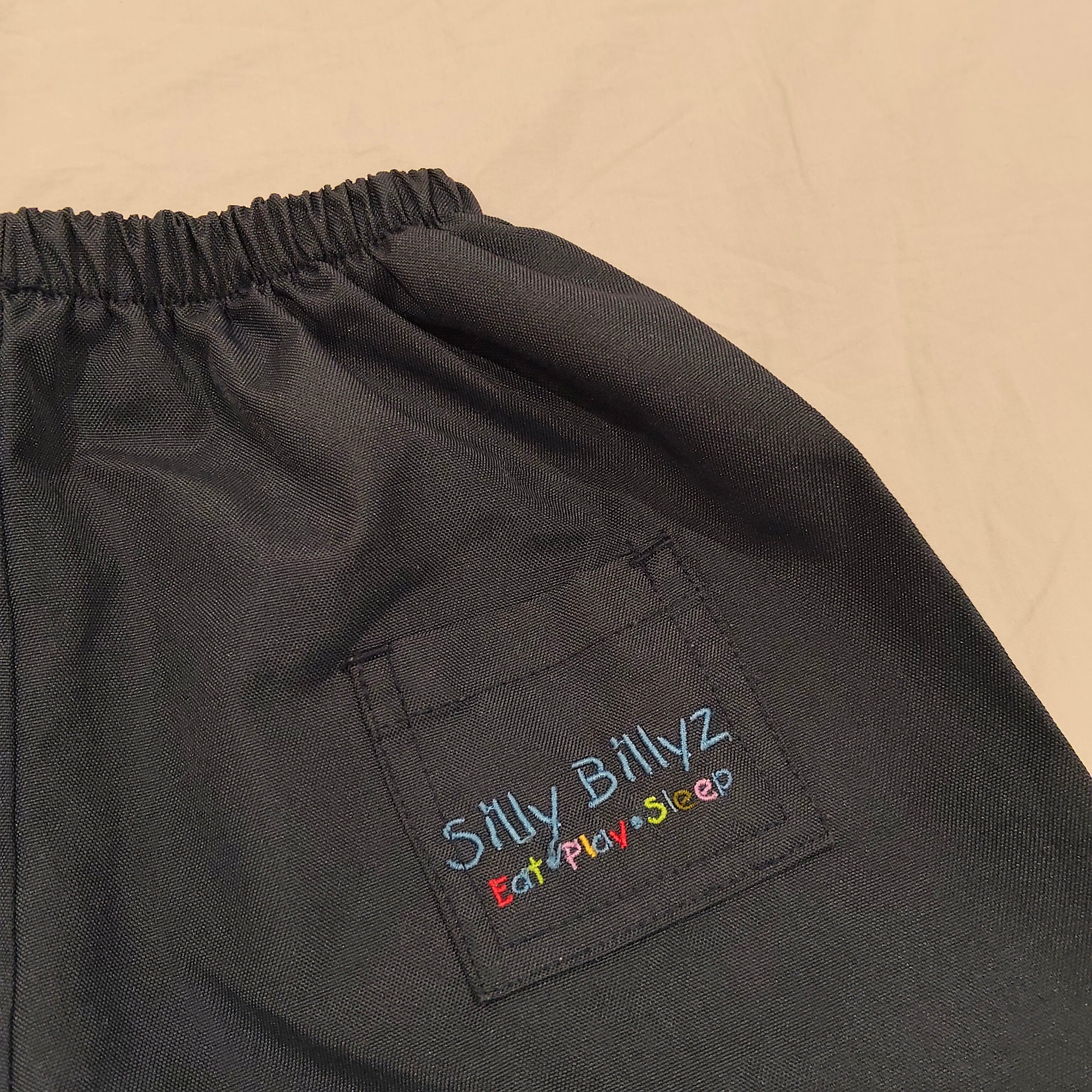 SILLY BILLYZ Waterproof Wet Play 2-3yrs Navy