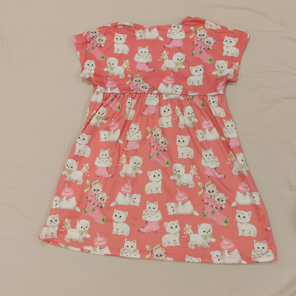 PETER ALEXANDER dress size 6 Girls short sleeve Kitty