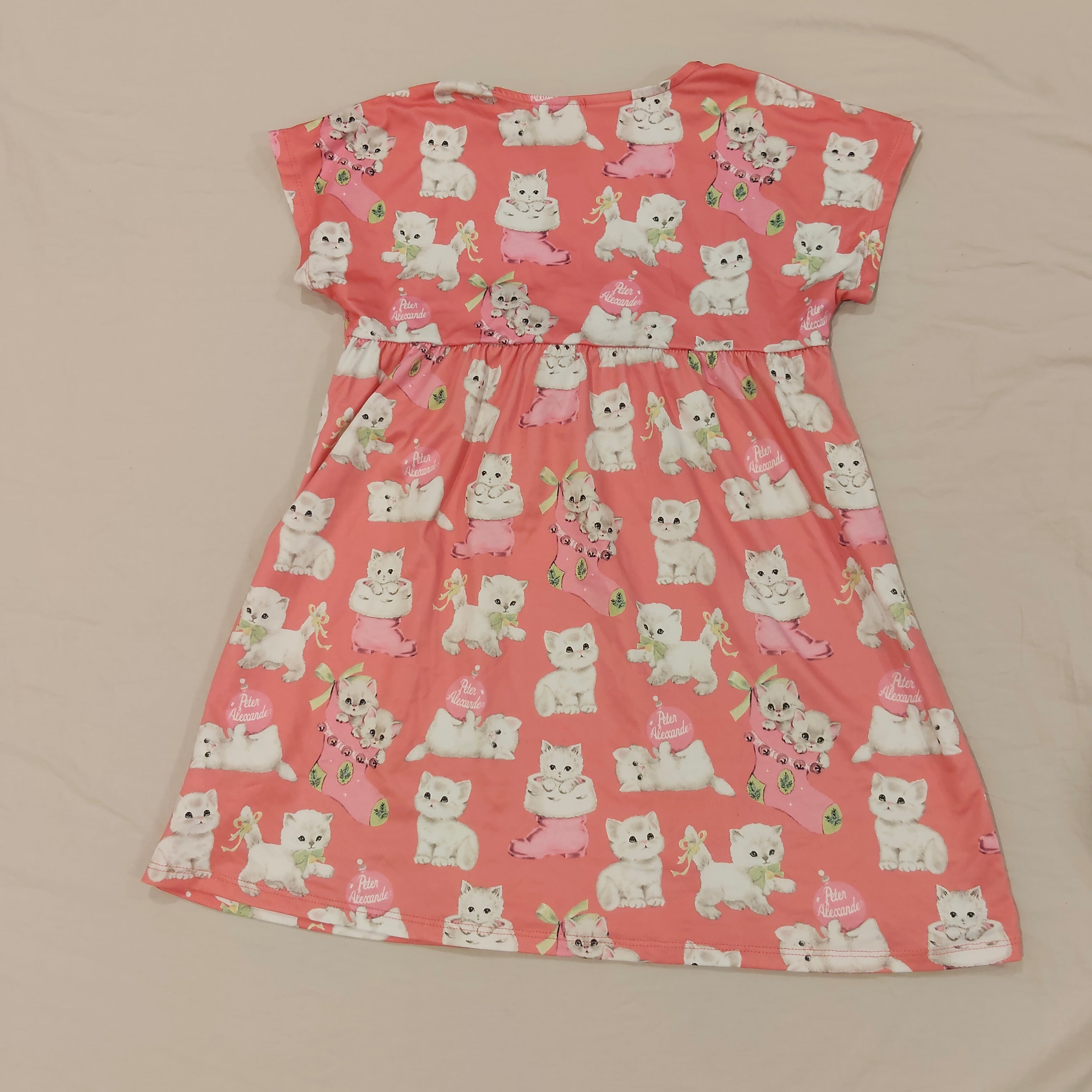 PETER ALEXANDER dress size 6 Girls short sleeve Kitty