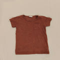JAMIE KAY top size 2y girls short sleeve Copper